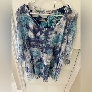 Floral Lace Women's Top